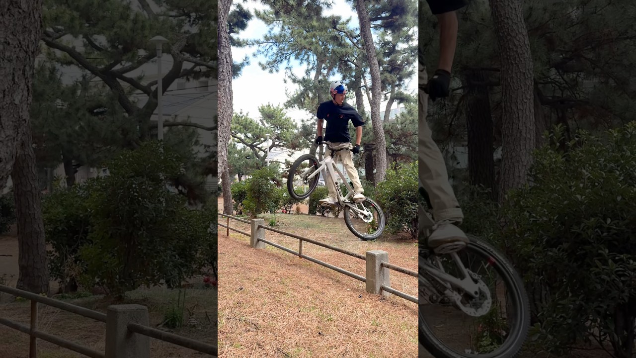 Reverse or not? 🤷♂️#mtb #trials #reverse