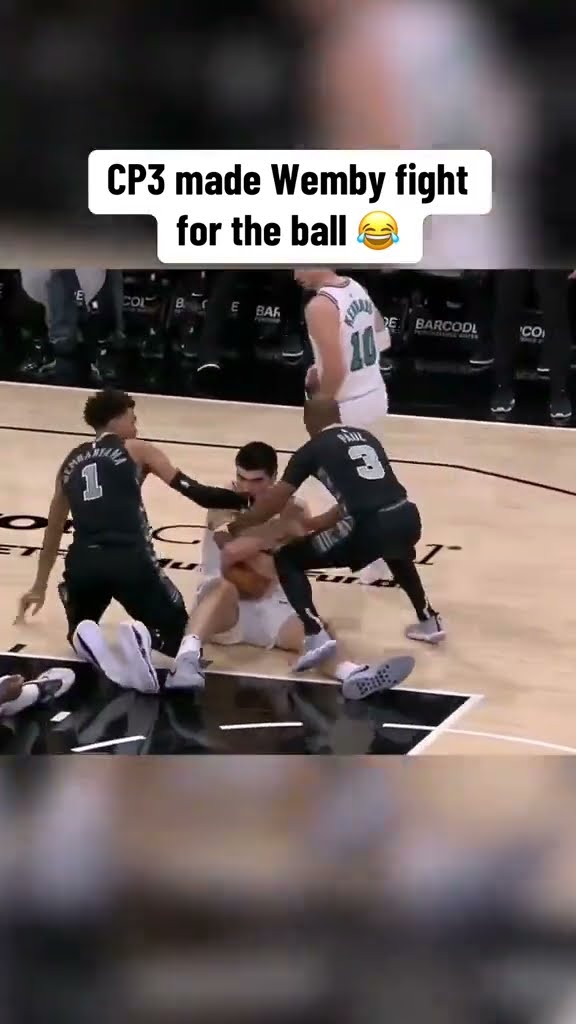CP3 coaching Wemby ?