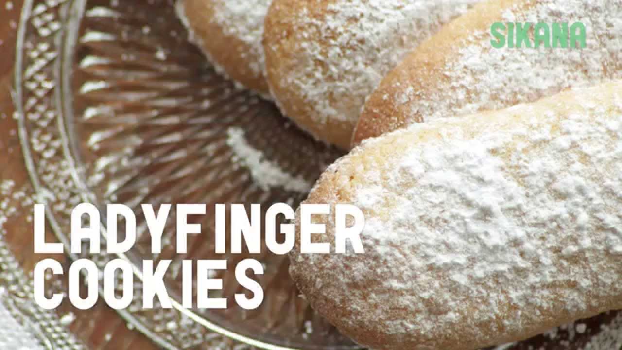 Easy recipe Learn how to make Ladyfinger cookies YouTube
