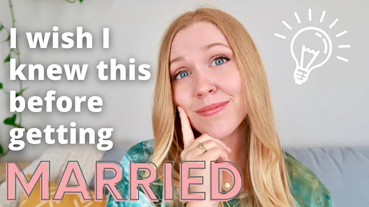 THINGS I WISH I KNEW BEFORE I GOT MARRIED!
