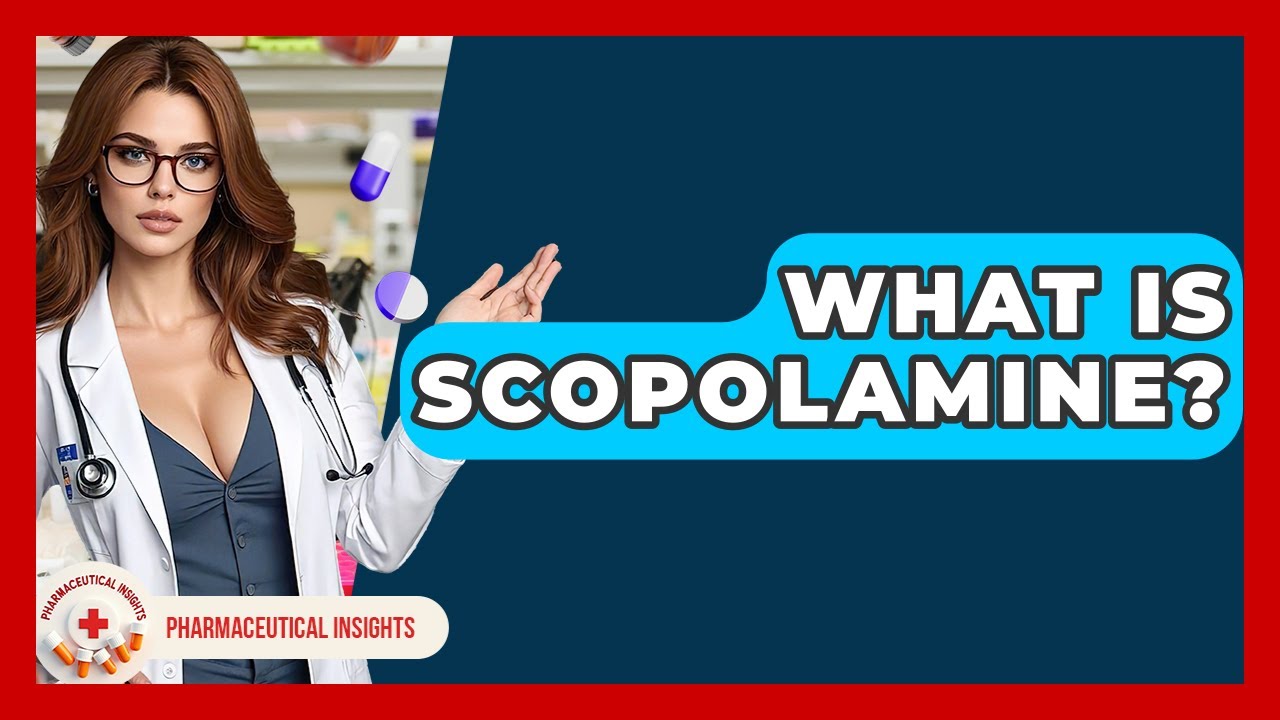 What Is Scopolamine? - Pharmaceutical Insights