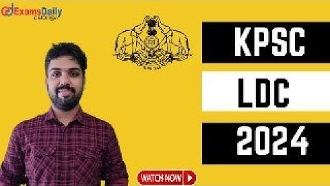KERALA PSC LDC 2024 || Time and Work | Maths Class