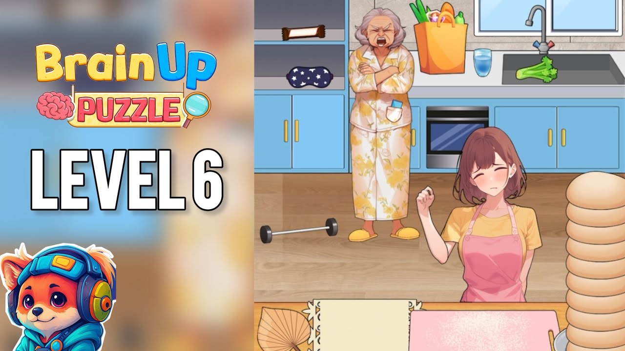 Brain Up Drama Puzzle – Level 6 empower the girl Walkthrough Solutions | iOS / Android Gameplay