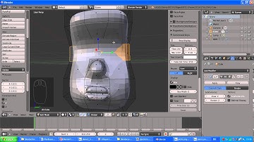 Создание лица персонажа в Blender 3D