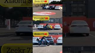 FAILED vs PASSED! ❌✅ Xiaomi vs Zeekr Emergency Braking Test