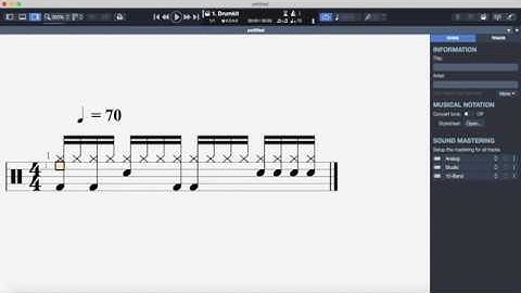 How To Use Drum Notation Software