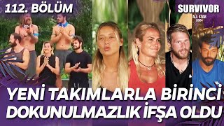 SURVIVOR YENİ TAKIMLAR, KAPTANLAR & İLK DOKUNULMAZLIK İFŞA! ALL STAR 2024 112. BÖLÜM CANLI İZLE TV 8