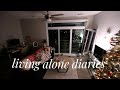 Living alone diaries  my first birt.ay living alone