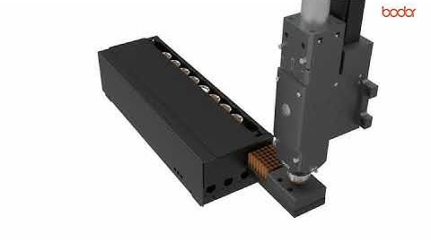 fiber laser cutter machine Automatic replacement nozzle video show--Bodor laser