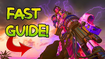 FAST "RAI K-84" WONDER WEAPON GUIDE! // COLD WAR ZOMBIES FIREBASE Z