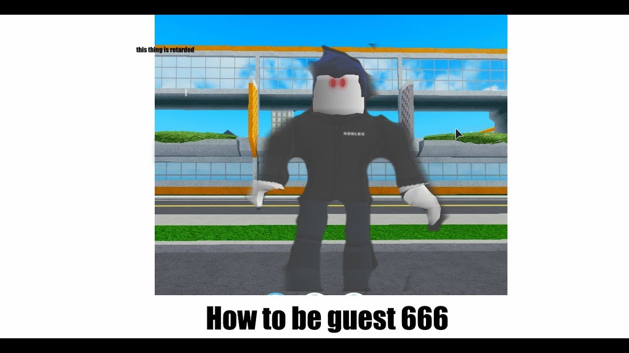 How To Be Guest 666 Pants And Shirt Id In Desc Youtube