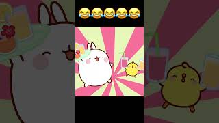 Never Give Up Like Molang and Piu Piu