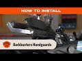 Barkbusters Carbon Fiber Handguards Install