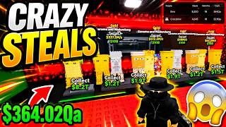 CRAZY STEALS IN PUBLIC SERVERS (STEAL A BRAINROT EPISODE 8)