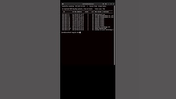 rtsp discover  on onvif ip camera on linux terminal #shorts #short #nmap #surveillancecamera