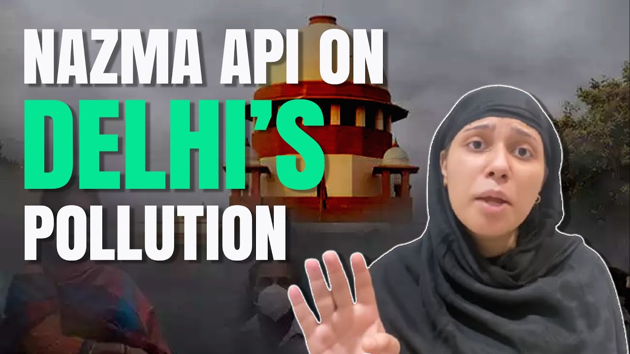 Nazma Aapi Aur Dilli ka Pollution | Salonayyy