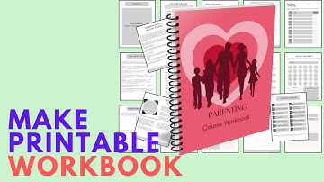 Make an Awesome Printable Workbook for Your Online Course