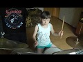 Stone Cold - Rainbow - drum cover by Sonya