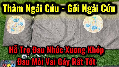 Thảm Ngải Cứu Chính Hãng Cho Người Già Mất Ngủ - Đau Mỏi Cơ Thể