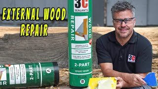 How to Repair Damaged Exterior Wood | 3C Sealants