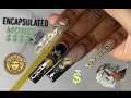 ENCAPSULATED MONEY ACRYLIC NAILS TUTORIAL!