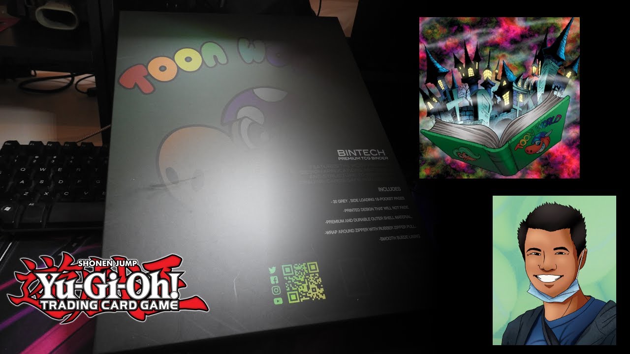 Opening a TOON WORLD BINDER YuGiOh! Trading Binder YouTube