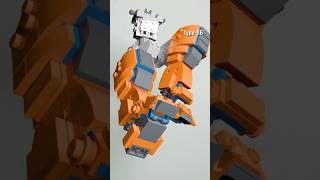 Lego Mech Build ~ Torso Type 6 🛡️🟢 (3D Animation Tutorial) #legomech #legobuild