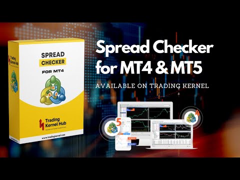 How to easily check for the current spread in MT4 and MT5
