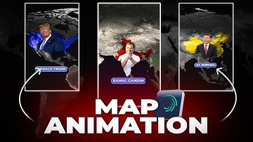 “Map Animation in Mobile | Easy Map Animation Tutorial for Beginners”