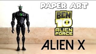 How to make your own BEN10 ALIEN FORCE : ALIEN X screenshot 2