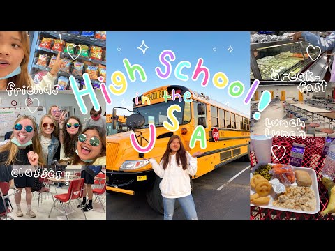 “High School in USA” โรงเรียนที่อเมริกาเรียนอะไรบ้างมาดูกัน!! 🏫 | นักเรียนแลกเปลี่ยนอเมริกา🇺🇸