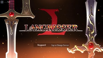 Langrisser (Android/iOS) Gameplay Part 1