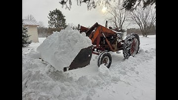 THE FARMHOUSE. Minnesota Winter Storm. Moving snow. Thanksgiving cooking.