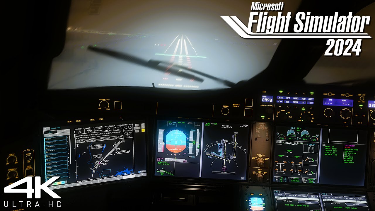 INSANE Low Vis Approach into a Blizzard! | Finnair Airbus A350 | Bangkok ✈ Helsinki