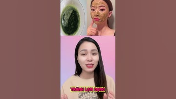 Đắp mặt nạ bằng lá tía tô có tác dụng gì? #shorts #nguyễnmaihương #chamsocda