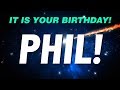 HAPPY BIRTHDAY PHIL! This is your gift.