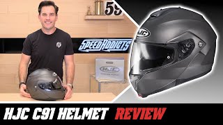 HJC C91 Modular Helmet Review at SpeedAddicts.com