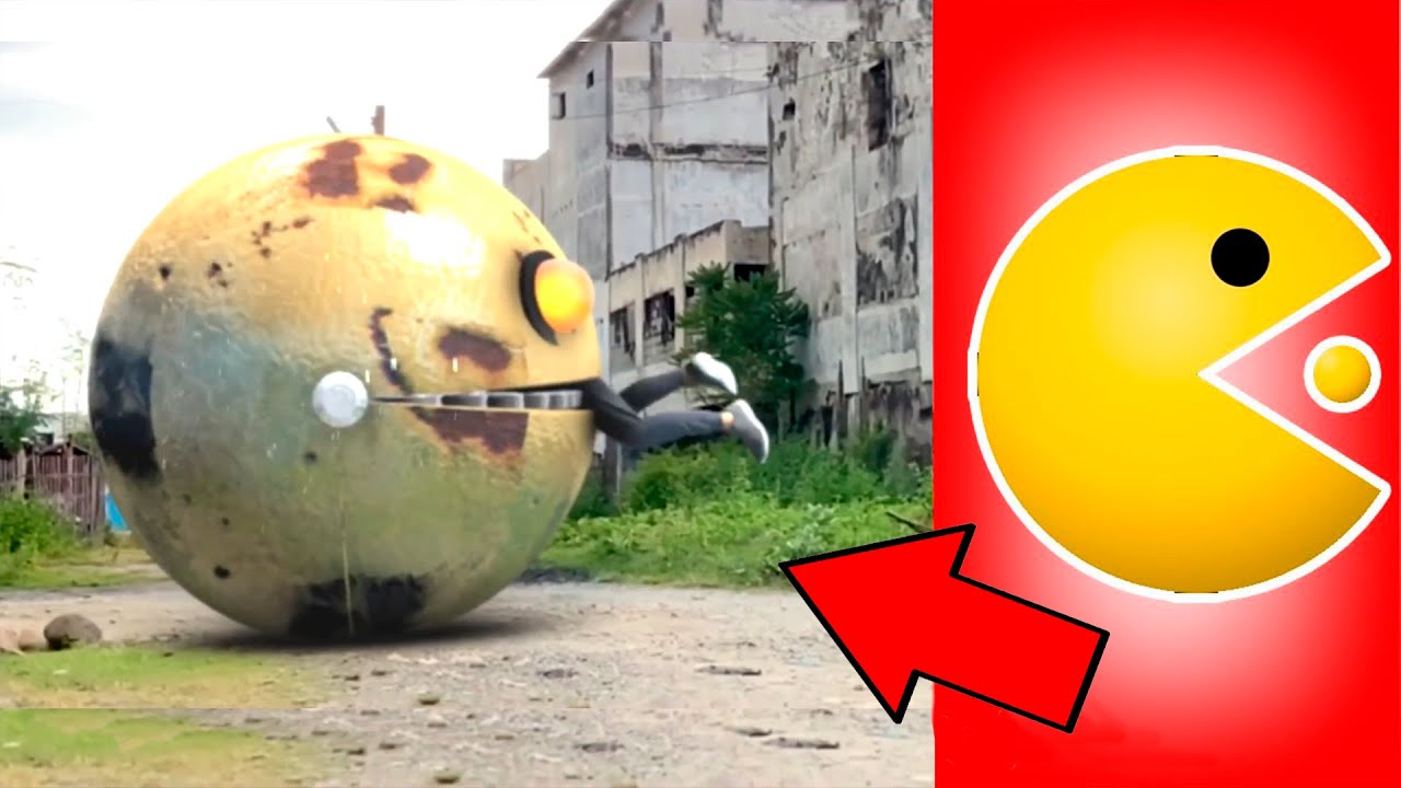 5 PAC MAN. EXE, Captado En Cámara Y Visto En La Vida Real - YouTube