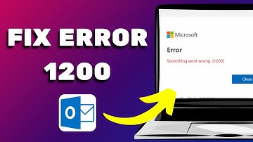 How To Fix Error 1200 in Microsoft Outlook (2025) - Step By Step