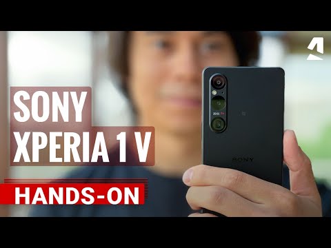 Sony Xperia 1 V hands-on - here's what's new