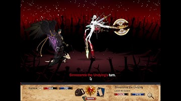 DragonFable - ChaosWeaver vs Sinnocence the Undying (outdated)