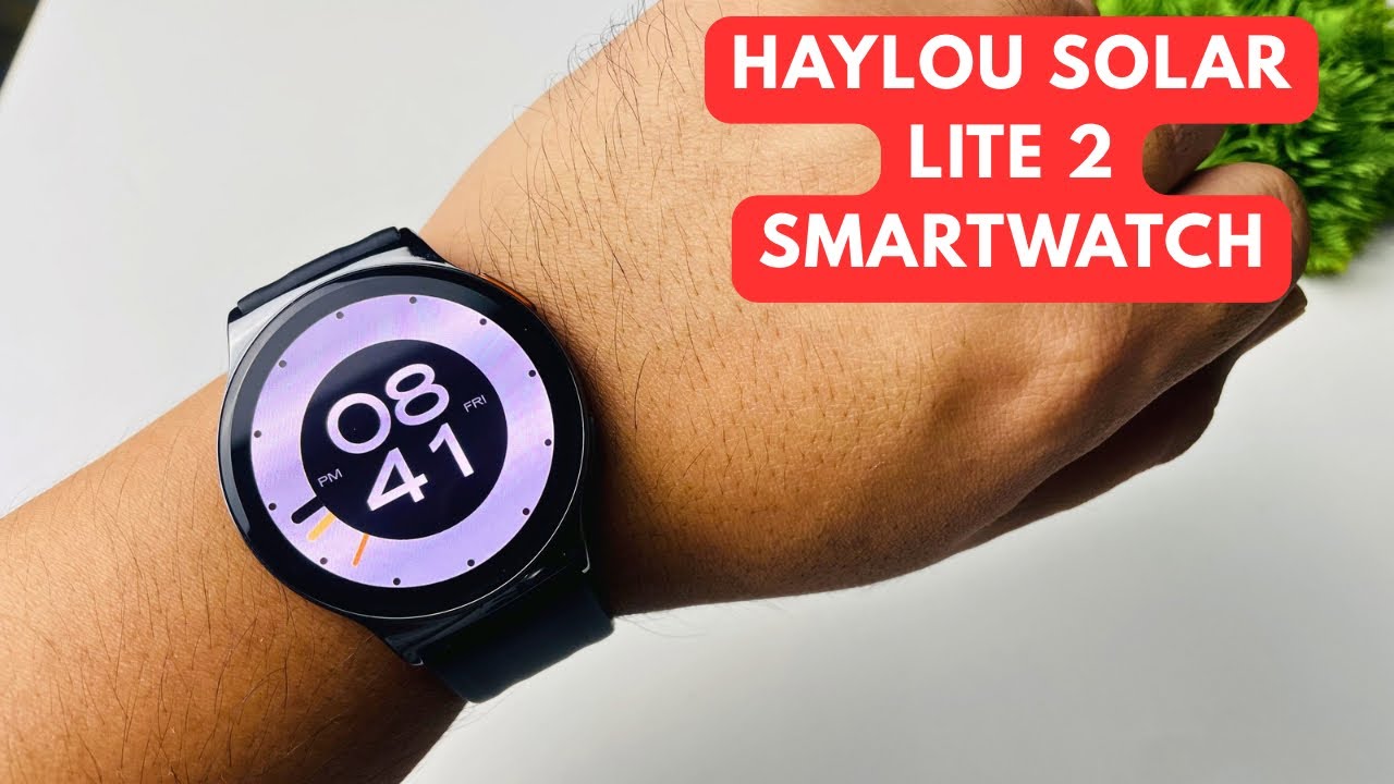 HAYLOU SOLAR LITE 2 SMARTWATCH UNBOXING AND REVIEW