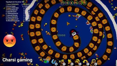 Charsi Gaming is live || worms zone.io