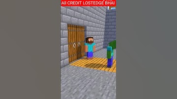 HELP Herobrine get Diamonds from Pillagers (Bones - Imagine Dragons) #herobrine #bones #minecraft