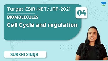 11:30 AM - Target NET/JRF 2021 | Biomolecules by Surbhi Singh | Cell Cycle and regulation