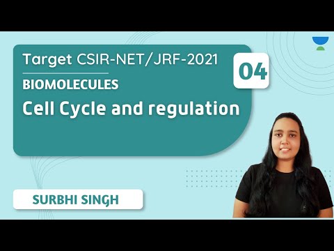 11:30 AM - Target NET/JRF 2021 | Biomolecules by Surbhi Singh | Cell Cycle and regulation