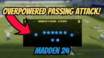 OVERPOWERED DEEP PASSING SCHEME! Gun Doubles Z Close Mini Scheme | Madden 24 Tips & Tricks