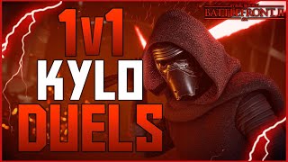 1v1 Kylo Ren Duels Compilation #9- Star Wars Battlefront II