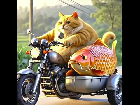 🐈Billi Ne Pakra Bra Machli 🎣 #bigfish #cat #shorts #tiktok #trending