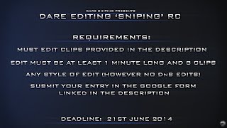Dare Editors Sniper Recruitment Challenge! @TheDareArtelier